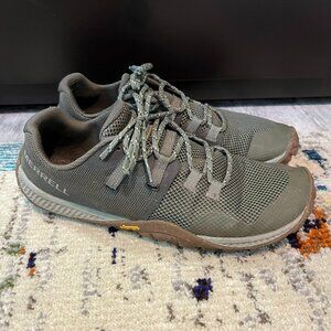 Merrell Men's Trail Glove 6 Running/Hiking Shoes, Lichen Green, US Size 10.5
